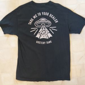 Sketchy Tank Take Me to Your Dealer T-shirt